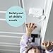 Huglock - The Snap-On Door Lock Kids Can't Reach or Defeat - No Tools or Adhesives Required - Works With Door Knob, Lever or Handle - Childproof Safety Locks are Toddler, Baby and Child Proof (1 Pack)