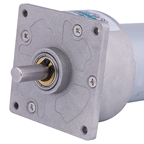 Image of 60GA775 Geared Motor, DC12V 35W Large Torque Adjustable Speed Micro DC Geared Motor for Industrial Machinery Equipment(200 RPM)