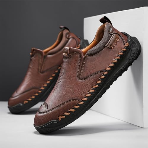 Men's Slip - on Casual Loafers，Mens Comfortable Moccasin Shoes for Walking and Driving, Soft Daily Sneaker, Mocasines para Hombre3