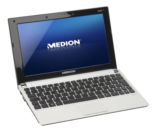 Medion Akoya E1221 25,7cm (10,1 Zoll) Netbook (Intel Atom N455, 1,66 GHz, 1GB RAM, 250GB HDD, Intel 3150, Win7 Starter Edition) weiß – Bild 3