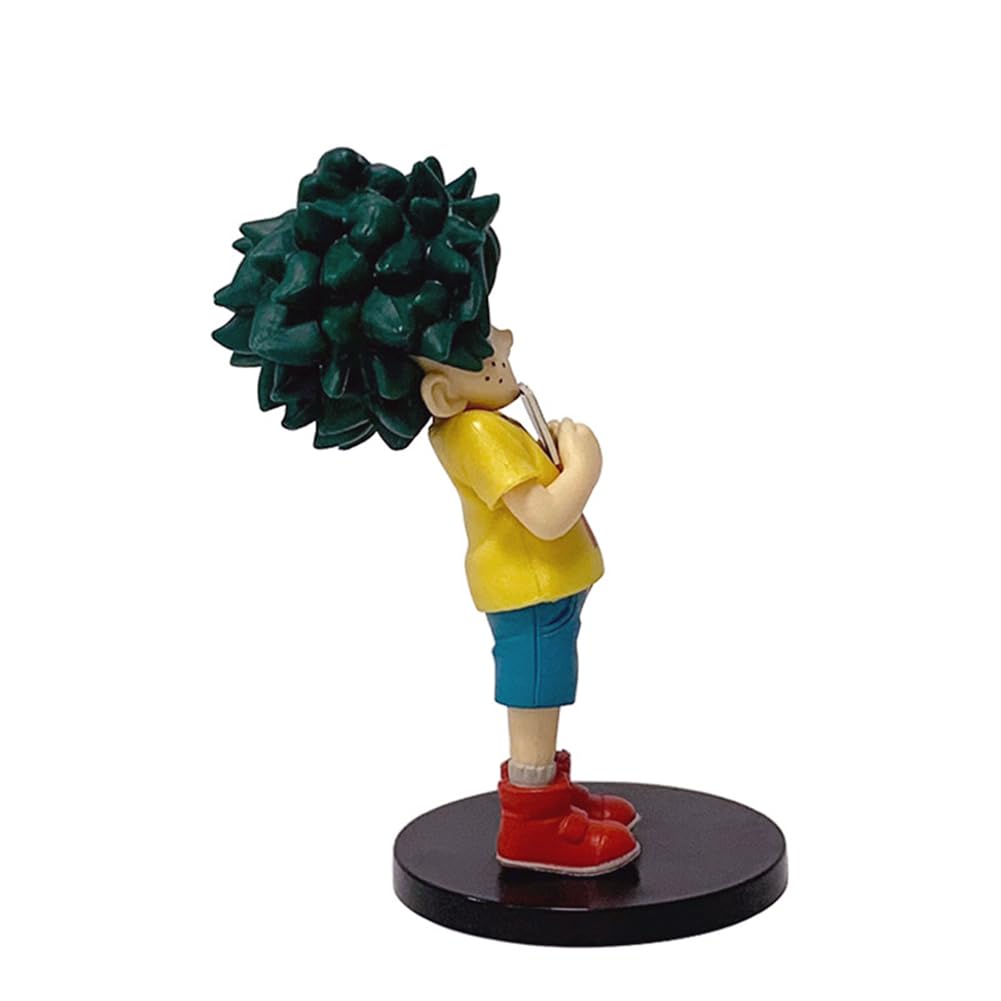 Zhongkaihua MHA Midoriya Izuku Figurka Midoriya Izuku Figurka 11 CM Kolekcjonerski PVC Model Domowe Biurko Dekoracja Świąteczna Ornament