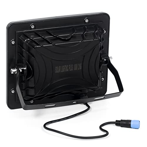 Refletor Solar de Led 100w Super Holofote 6500k Luz Branco Frio Externo a Prova D'água Bivolt 100-2