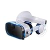Z&HA VR Headset, 112 ° FOV Objektiv 3D-Brille Headset Helme VR Brille Für TV-Filme Videospiele Kompatibel Ios, Android Und Support 4,0-6,4 Zoll-Bildschirm