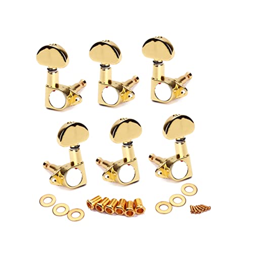 GOOHOCHY Clavijas De Afinación Para Cuerdas Taoyuan Ángulo Recto 3l y Juego De 6 Metal 4x2,2x1,5cm