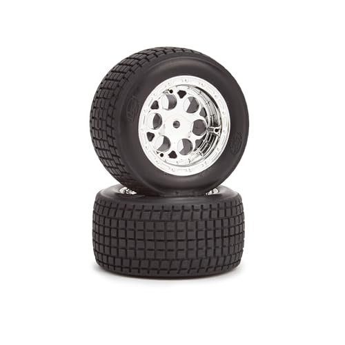 R/C Model Car Parts, 1/16 1/18 Scale Tire Wheels Set for Losi Racing Losi Mini 8ight F1, 2 Pieces