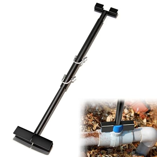 Adjustable Long-Handle Ball Valve Wrench & Backflow Valve Key, Fits 1/2