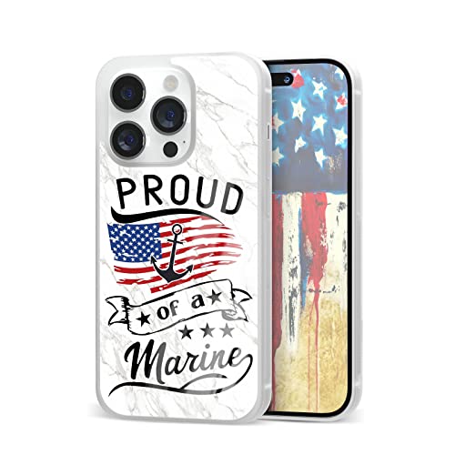 Eomnniofoy Patriotism Phone Cases Flag VS Anchor Non-Slip Soft TPU Cover for iPhone 11 12 13 14 15 16 Pro Max Plus Mini | for Samsung Galaxy S21 S22 S23 S24 S25 Ultra Plus (Clear Case)
