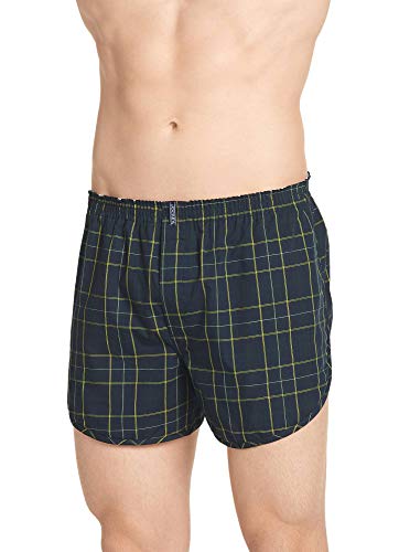 Jockey Men's Underwear Tapered 5" Boxer - 4 Pack, Tartan, M #TOP1