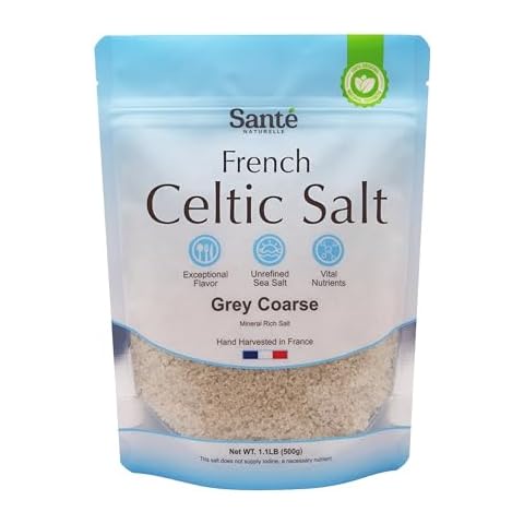 Sante Naturelle Grey Coarse Sea Salt Cover