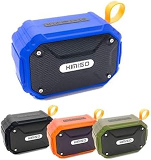 Caixinha som kimiso kms-112 a prova de agua com bluetooth caixa de