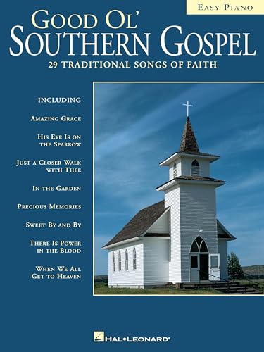 Good Ol' Southern Gospel Easy Piano Songbook | 29 Traditional