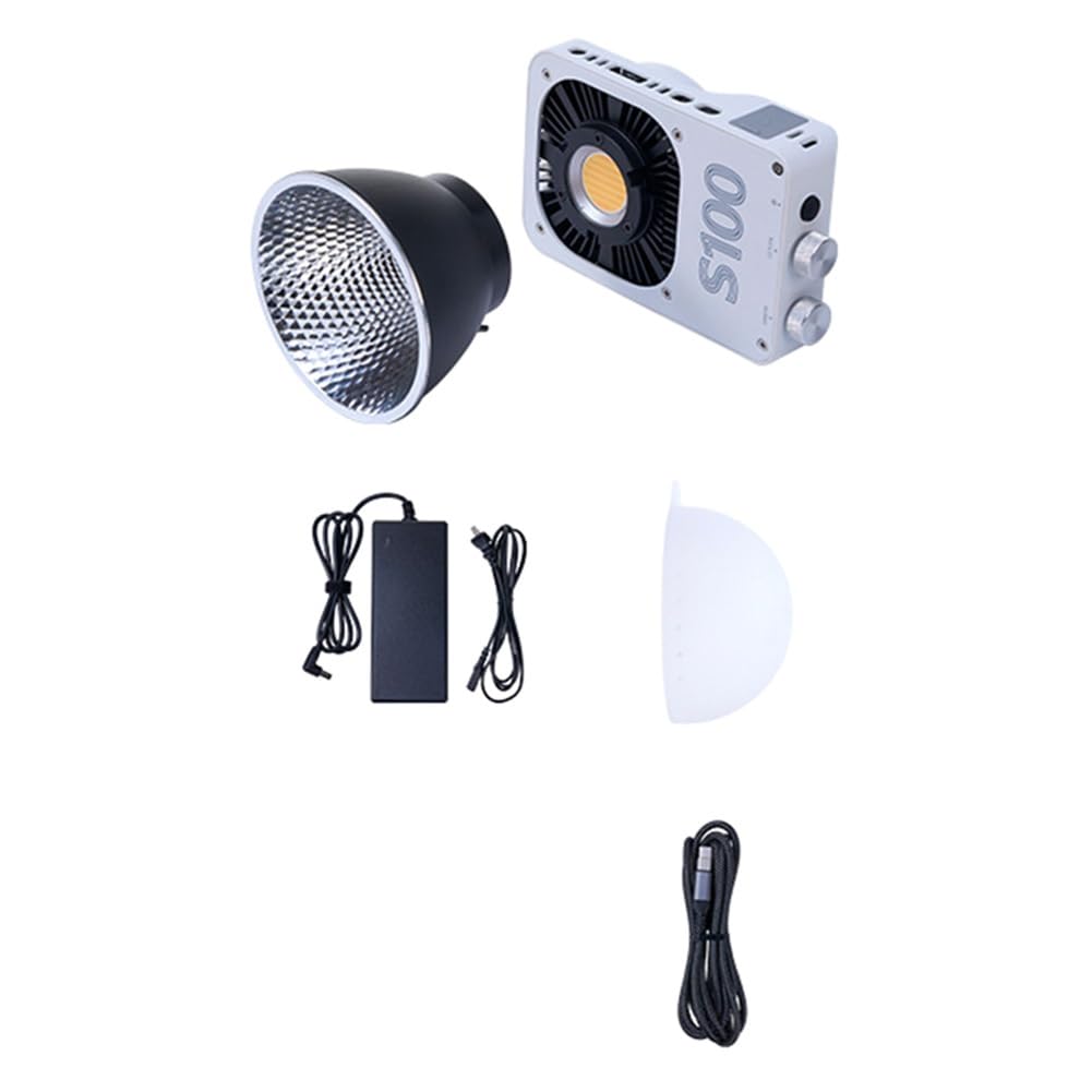 Iluminación de relleno suave COB dual para cámaras DSLR de vídeo 8