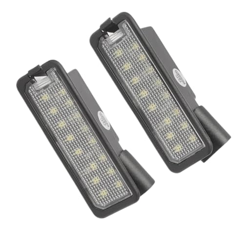 2 Luces para matrícula con conector OEM 1K8943021A para Beetle, EOS y Golf 7 1