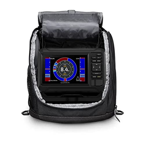 Image of Garmin 010-02589-25 ECHOMAP UHD2 5 inch Ice Fishing Bundle - 5 inch Display, Dual Beam Sonar