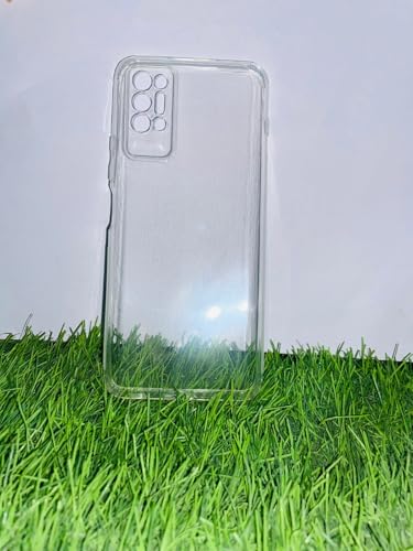 Image of COVERBLACK Soft Rubber Back Cover Compatible Model for Tecno LE7 / POVA 2 - Transparent