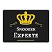 Produktbild Mousepad Snooker Experte schwarz