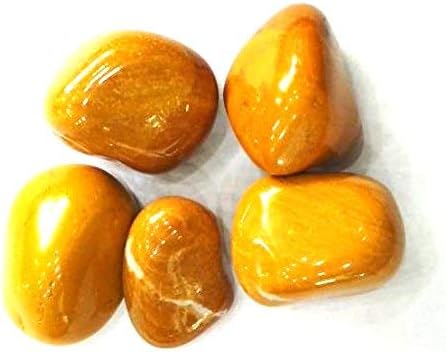 Yellow Jade Pebbles Tumble Stone 500 ct Yellow Jade Polished Tumble Pebbles Stone (Yellow Jade Pebbles)