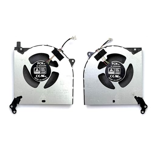wfbaodic New 10V CPU+GPU Cooling Fan for Lenovo Legion 5-15'' 2021 Series, Legion 5-15ACH6H 15ACH6A, DFSAL12E164810 DFSAL12E064860, 10V Fan - Image 2