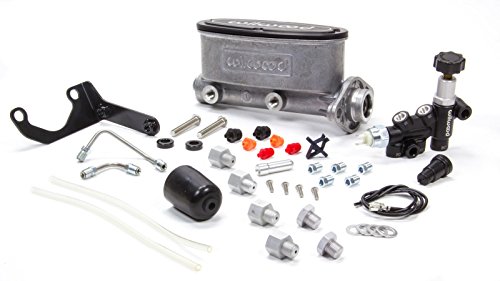 Wilwood HV Tandem M/C Kit w L/H Bracket & Prop Valve - 1\" Bore