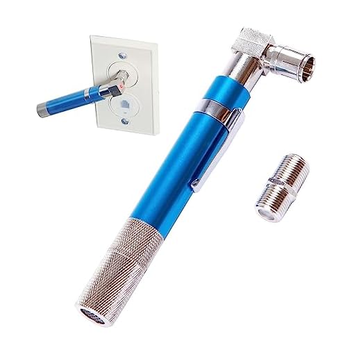 GROWORD Coaxial Pocket Toner Pocket Continuity Tester(Tracer) and Toner with Light&Buzzer Voltage Toner and Barrel Connector Bundle for Testing Coax Cable, RG6, RG59, CATV Wire Tracer