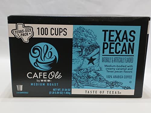 Cafe Ole Texas Pecan Pods (100 Count)