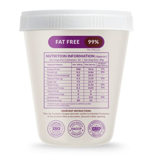 Image of the nutrition factory Dried Cranberry 350 gram | Sweet & Tangy | 99% Fat Free | Healthy Eyes | Zero Cholesterol | Fiber Rich