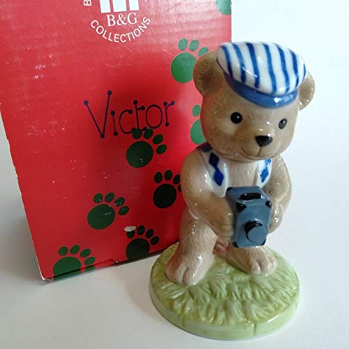 2002年 ビングオーグレンダール テディベア ビクター フィギュリン Amazon.co.jp: L44 2002年 ビングオーグレンダール テディベア