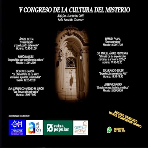V Congreso de la Cultura del Misterio (4 de Octubre 2025) cover art
