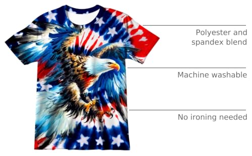 Image of Graphic Kids Tie Dye Shirt Size 4-10
