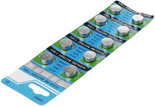 Perfect Dealz 10 Piece AG13 Button Cell Batteries 1.55V