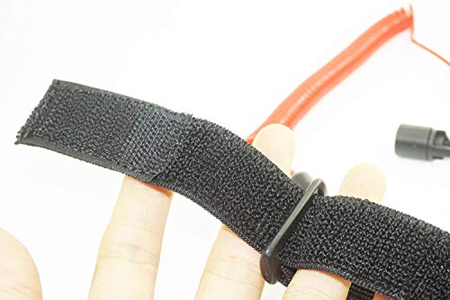 Pmsanzay Correia de pulso enrolada Bodyboard, guia inflável SUP, coleira para prancha de remo, corre