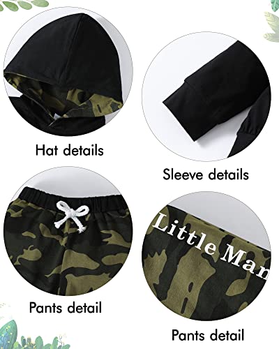 Image of DISAUR Toddler Boy Clothes Baby Outfits, Little Boys Summer Letter Printed Short Sleeve with Pants 2PCS Clothing Set