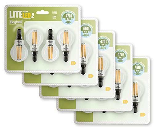 COLORE LUCE: La luce bianca crea un'atmosfera perfetta per il comfort della casa. Massimo flusso luminoso immediato, senza tempi di pre-accensione. Le lampadina Beghelli forniscono un'emissione luminosa di 470 Lumen e un colore bianco freddo accurato di 6500K