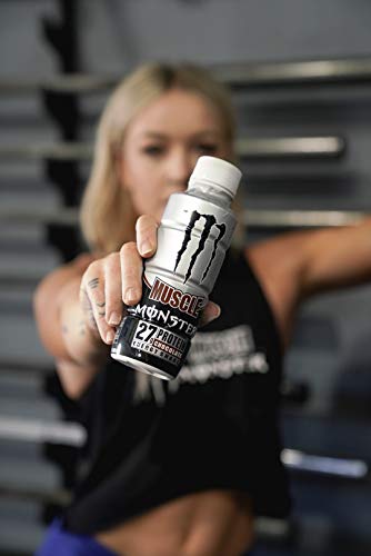 Muscle Monster Chocolate Energy Shake, Protein + Energy Drink, 15 Ounce (Pack Of 12) #TOP4