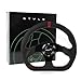 RASTP Racing Steering Wheel,12.6”/320mm Genuine Leather 6 Bolts Steering Wheel with Horn Button,Style C