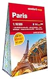  Paris 1/16.500 (carte format poche laminée - plan de ville)