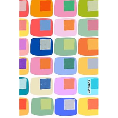 Colourful Vintage Blocks Notebook | Collage