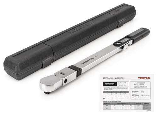 TEKTON 1/2 Inch Drive 72-Tooth Split Beam Torque Wrench (40-250 ft.-lb.) TRQ62203