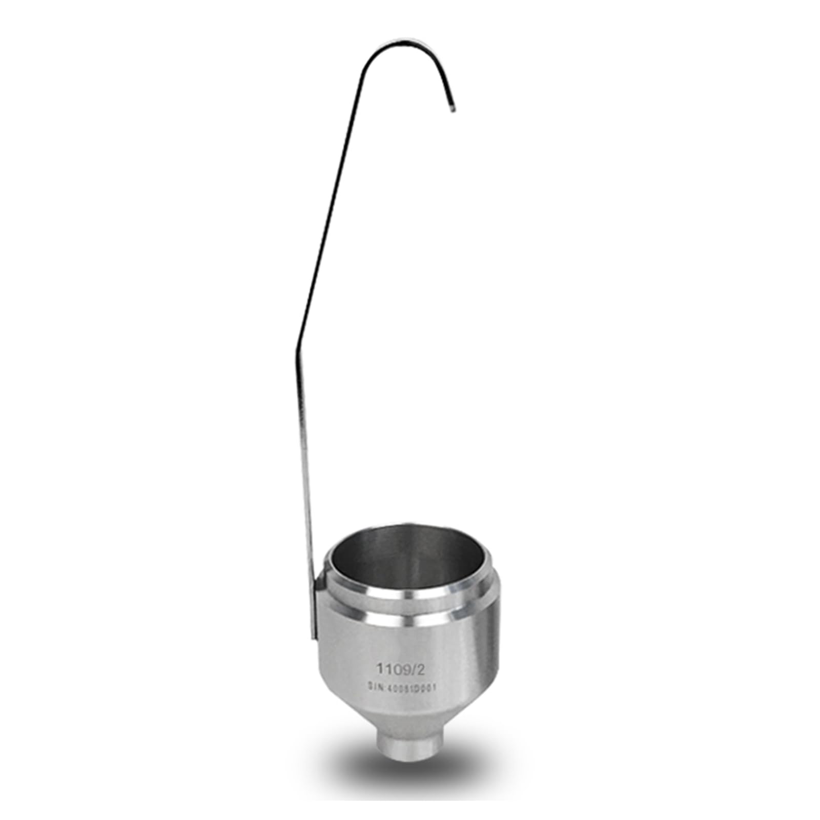 Vaso De Viscosidad DIN 2-6, Vaso Medidor De Viscosidad De Pintura Portátil, Vaso De Viscosidad Ford, con Diámetro Interior De ±0,02 Mm, para Revestimiento De Pintura De Aleación De Aluminio