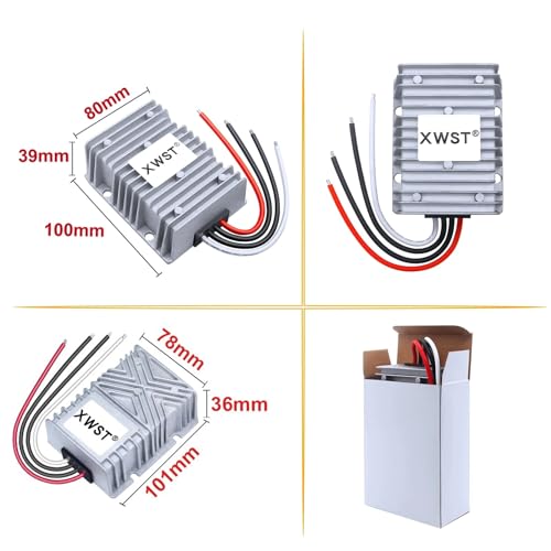 Régulateur de tension 18-40V à 12V étanche avec module 40A