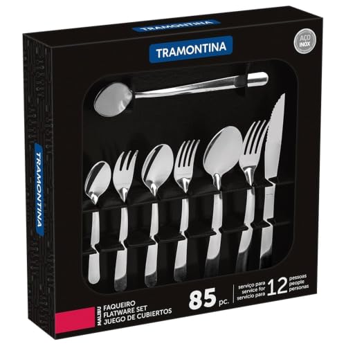 Conjunto de Talheres Tramontina Malibu 85 Peças