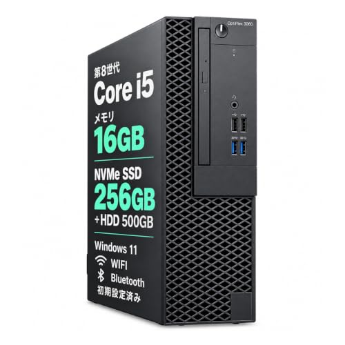 �y�����ςݕi�z�f�X�N�g�b�vPC OptiPlex 3060 ��8����i5 16GB SSD256GB�{HDD500G Win11 Office2021 | �ȃX�y�[�X�^�f�X�N�g�b�v�^��8����Core i5�E������16GB�^M.2 NVMe SSD256GB