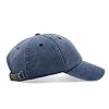 Red Chilli Pepper Baseball Cap Vintage Washed Unisex Dad Hat Adjustable Father's Day Blue Denim #1