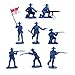BMC The Rough Riders Charge Up San Juan Hill - 32pc Soldier Figures