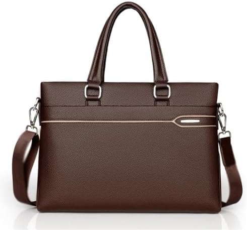 Briefcase Business Document Storage Bag Laptop Protection Handbag Material Organize Pouch Accessories image 3
