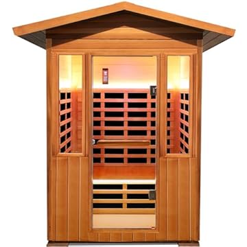 2 person infrared sauna outdoor