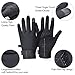 EAGLEFLY Winter Gloves Women Men Waterproof Warm Gloves with Touch Screen Fingers Thermal Glove for Men Women Running Riding Cycling Driving Windproof Water Resistant (Large(7.72~8.34 inch))