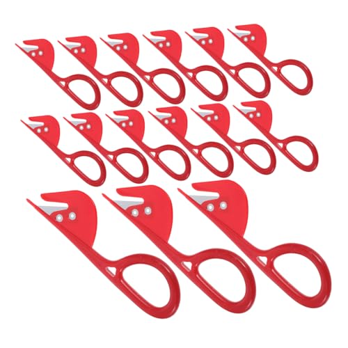 Alipis 15pièces Couteaux De Nettoyage Intestinaux Acier Pour Volaille Canard Poisson Aliment Avec Conception De Coupe Précision Et Poignée Ergonomique Facile à Nettoyer