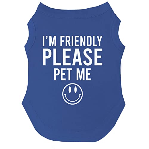 I'm Friendly Please Pet Me Dog T�V���c | �m�[�X���[�u | �X�E�B�[�g & �t�����h���[ | Good Boy & Girl Puppy (���C�����u���[�AL 151)