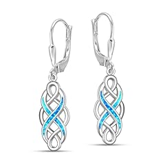 Blue Opal Celtic Knot